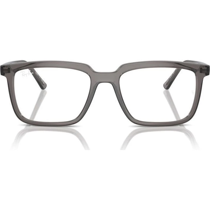 Ray-Ban Alain RX 7239 Lunettes de Vue Géométriques Grises 52mm