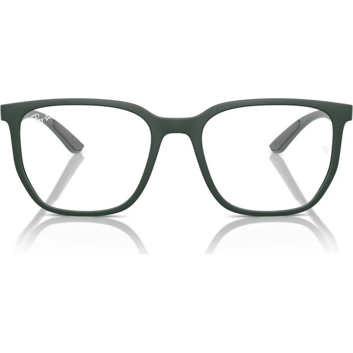 Ray-Ban RX 7235 Lunettes de Vue Géométriques Vertes Unisexe 53mm