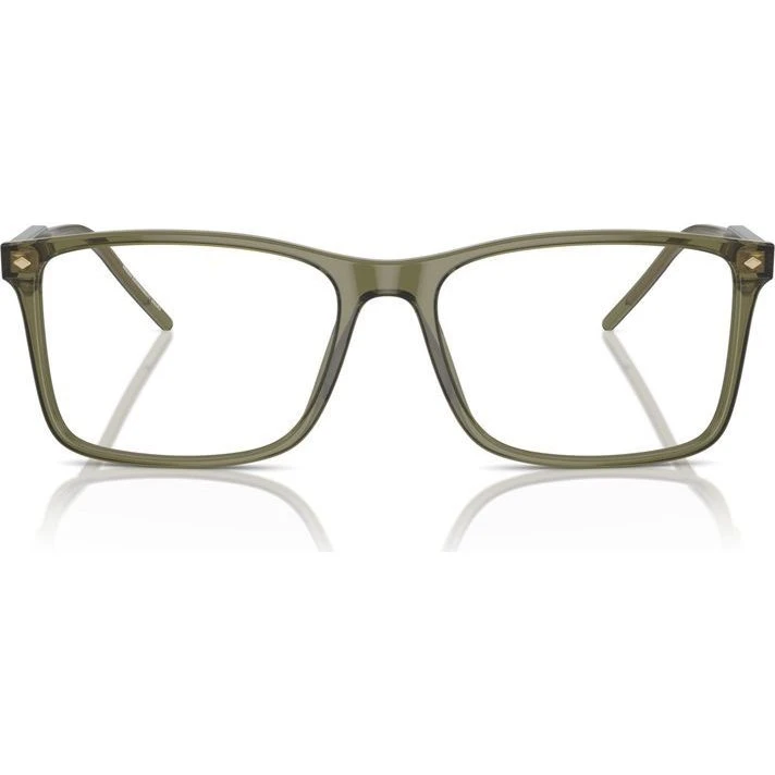 Giorgio Armani AR 7258 Lunettes de Vue Homme Vert Rectangulaire 55mm