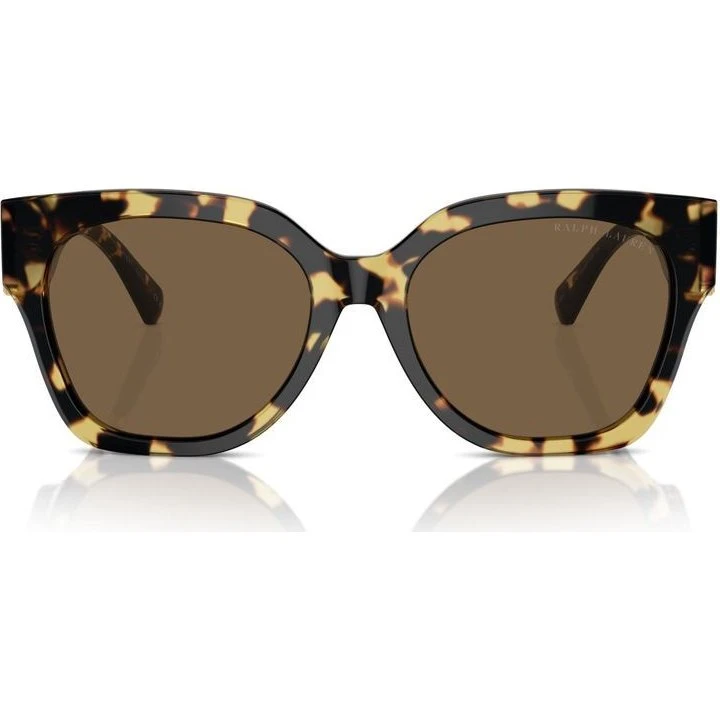 Ralph Lauren RL 8221 Lunettes de Soleil Papillon Marron 55mm