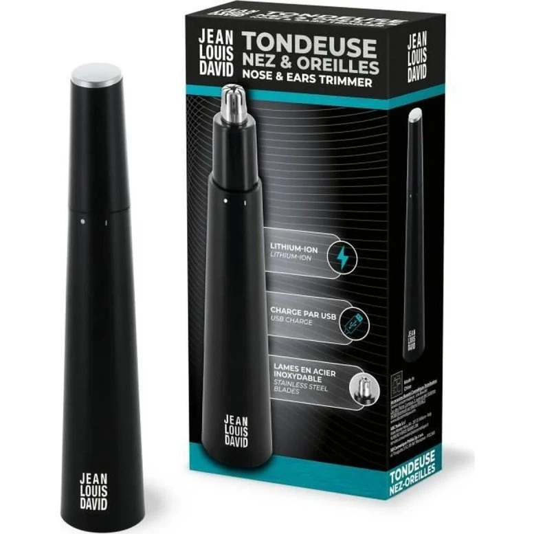 Jean Louis David 20205 Noir - Tondeuse nez et oreilles