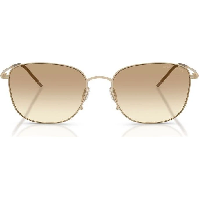 Giorgio Armani AR 6168 Lunettes de Soleil Homme Dorées Marron