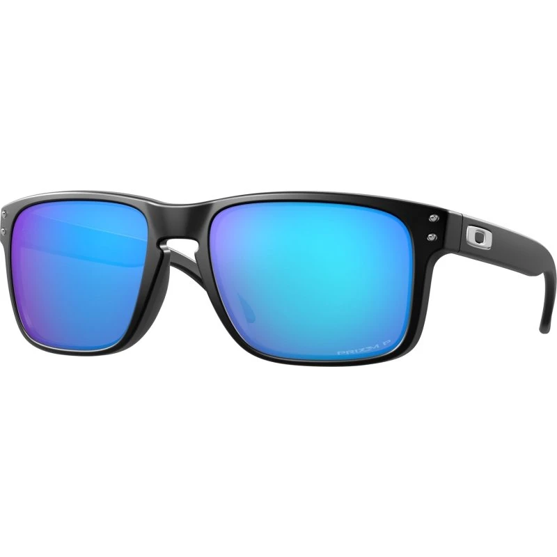 Lunettes de soleil Oakley Holbrook - Noir/Bleu Polarisé Prizm