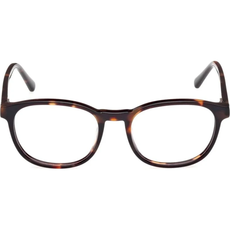 Guess GU8290 Lunettes de Vue Rondes Havane Unisexe