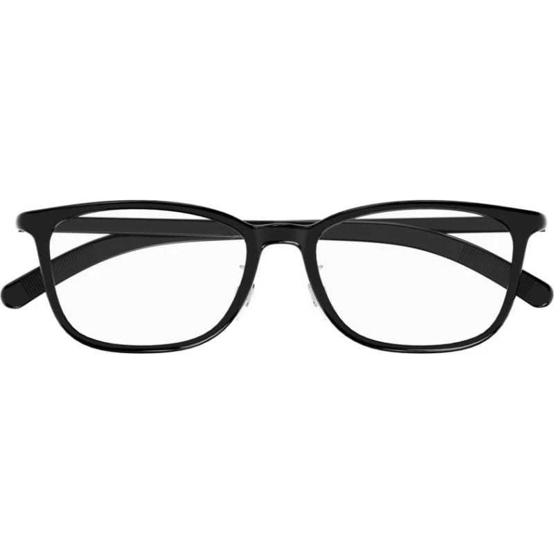 Montblanc MB0376OJ Lunettes de Vue Carrées Noires 54mm