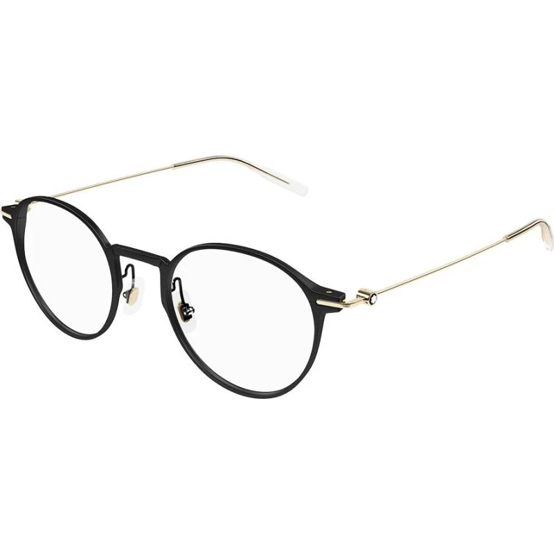 Montblanc MB0357O Lunettes de Vue Homme Pantos Noir 49mm