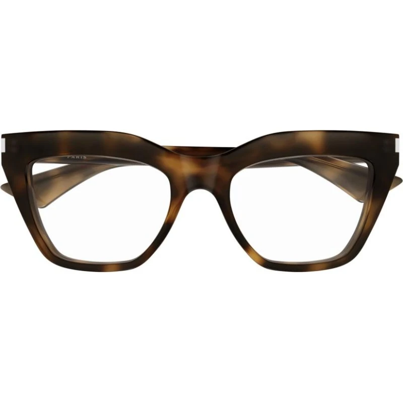 Saint Laurent SL 760 Lunettes de Vue Femme Oeil de Chat Havane 54mm
