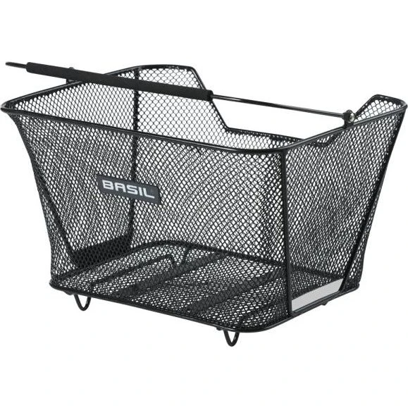 Basil Lesto Panier Arrière Vélo Noir