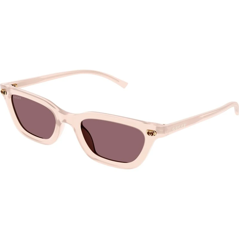 Gucci GG1944S 005 Lunettes de soleil Cat Eye Rose et Rouge