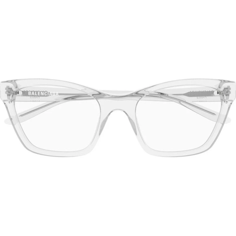 Balenciaga BB0440O Lunettes de Vue Femme Œil de Chat Transparent