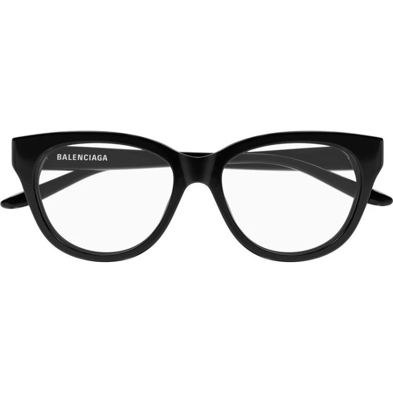 Balenciaga BB0441O Lunettes de Vue Papillon Noir 53mm
