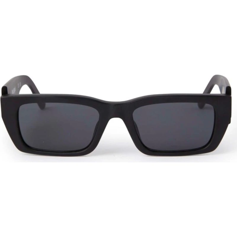Palm Angels Peri002 Lunettes de Soleil Carrées Noires et Grises