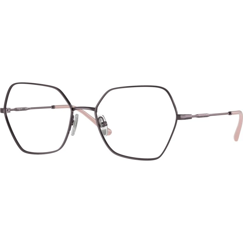 Vogue Eyewear VO4281 - Montures Optiques Géométriques Violet Transparent
