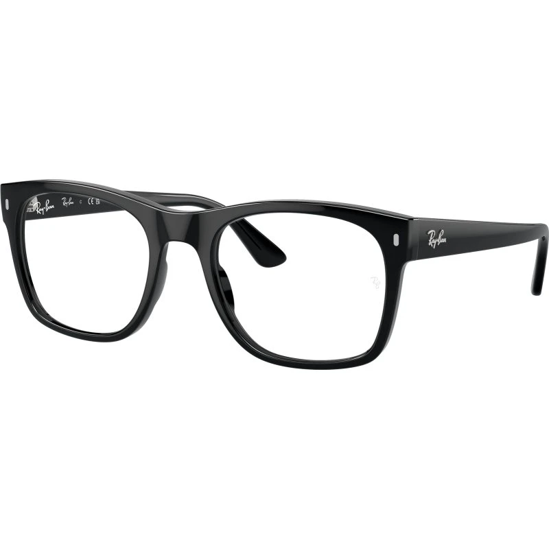 Ray-Ban RX7228 Lunettes Optiques Carrées en Acétate Noir