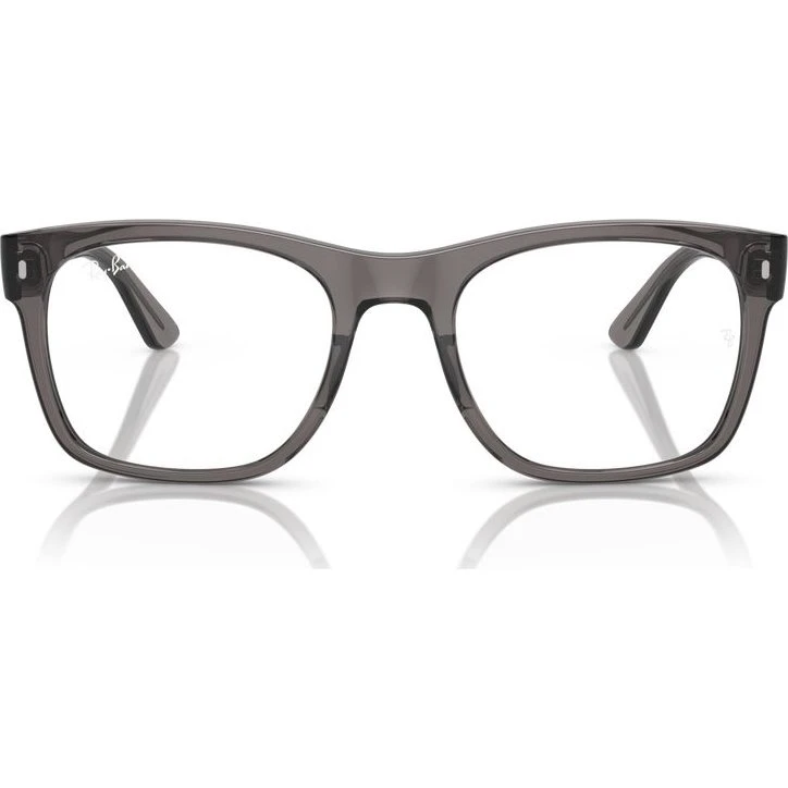 Ray-Ban RX7228 8257 Montures Optiques Carrées en Acétate Gris