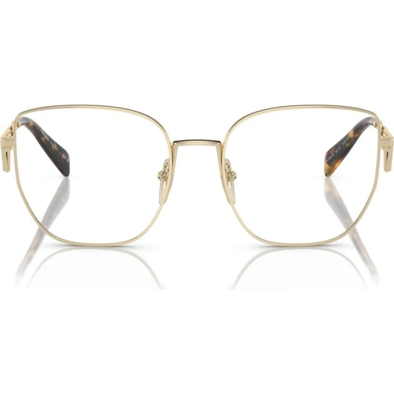 Prada PR A54VD ZVN1O1 - Montures Optiques Papillon Dorées