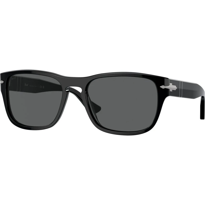 Persol PO3341S 95/B1 Lunettes de soleil Acétate Noir et Gris