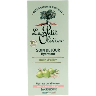 Le Petit Olivier Soin de Jour Hydratant à l'Huile d'Olive 50 ml