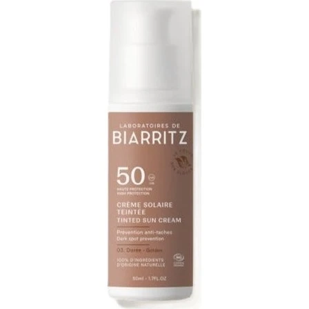 Laboratoires de Biarritz Crème Teintée SPF50 Bio 50ml