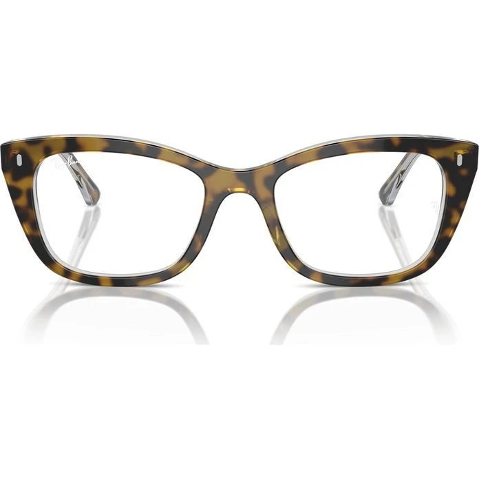 Ray-Ban RX 5433 Lunettes de Vue Carrées Havane Unisexe 50mm