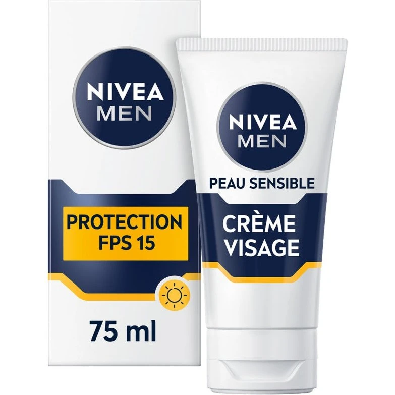 Nivea Men Sensitive Crème Visage SPF15 75 ml