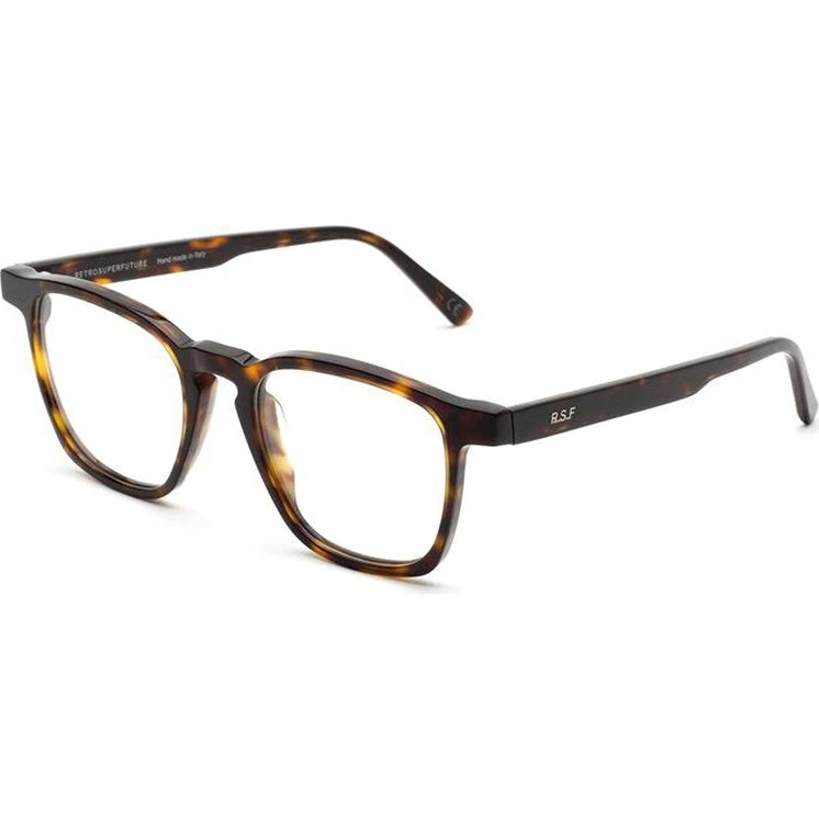Retrosuperfuture L7N UNICO OPTICAL 3627 - Montures Carrées en Acétate Havane
