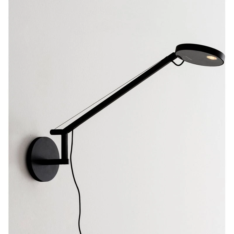 Artemide Demetra Micro Applique Murale LED Noire