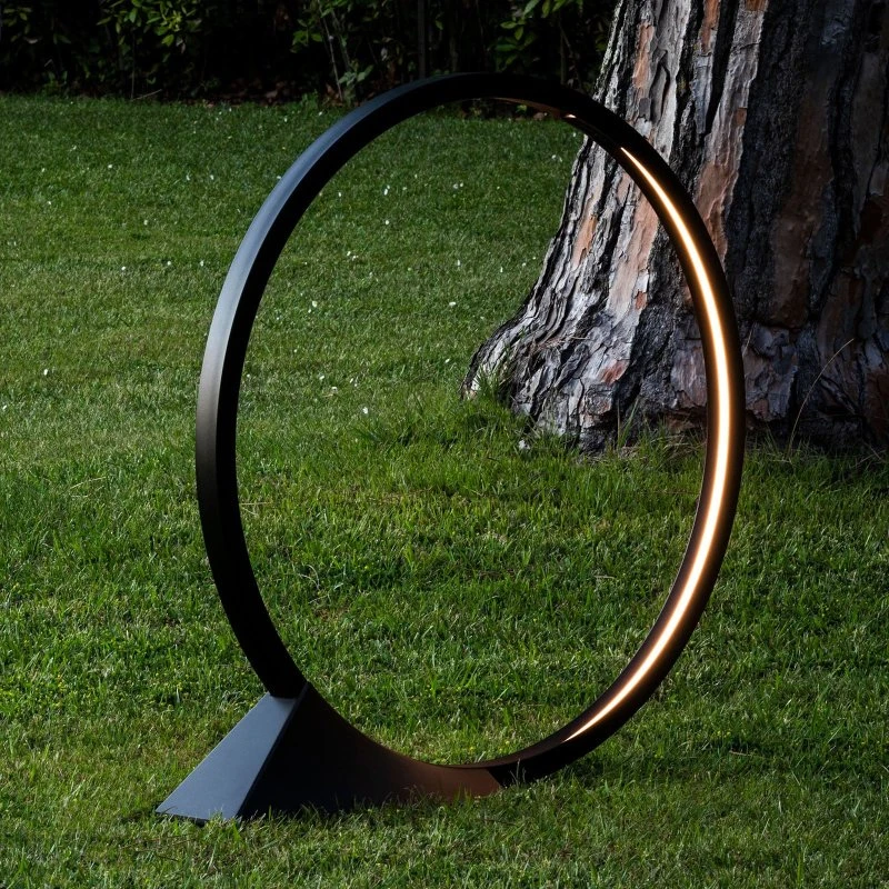 Artemide O Lampe de Sol Extérieure LED 3000K - Noir