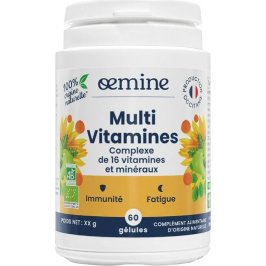 Oemine Multivitamines 60 Gélules Bio