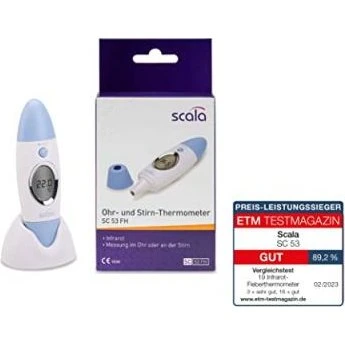 Scala SC 53 Thermomètre infrarouge avec mémoire