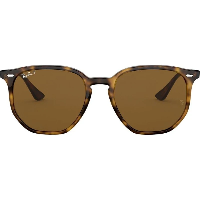 Ray-Ban RB 4306 Lunettes de Soleil Polarisées Géométriques Havane