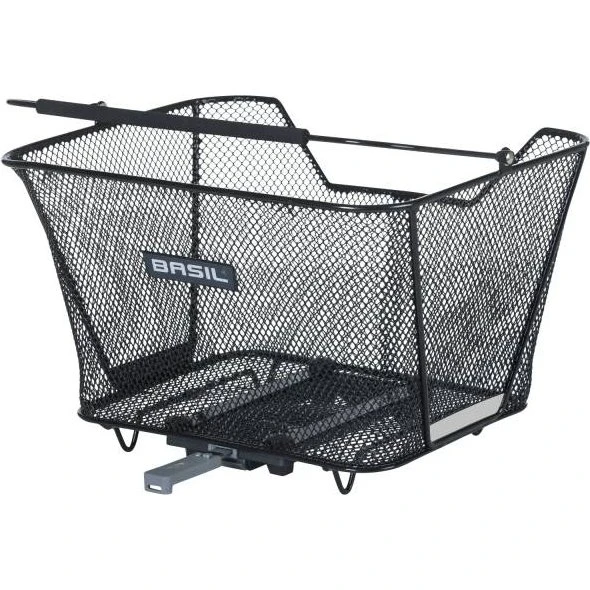 Basil Lesto MIK 2.0 Panier Arrière 24x32x17 cm Noir
