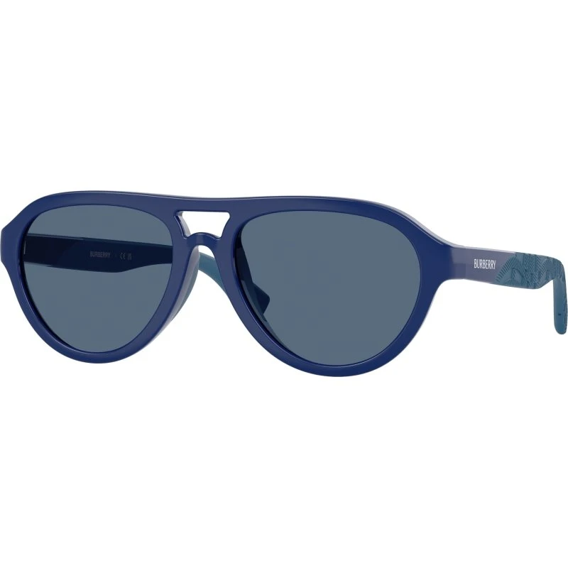Burberry Enfant Lunettes de Soleil Pilote Bleues JB4005U