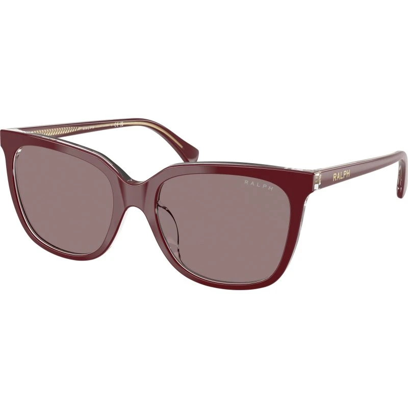 Ralph Lauren Lunettes de Soleil RA5343U Rouge et Violet Carré