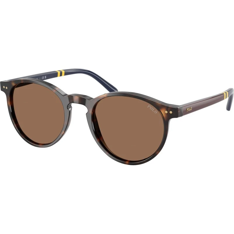 Polo Ralph Lauren PH4236 - Lunettes de soleil rondes en acétate écaille
