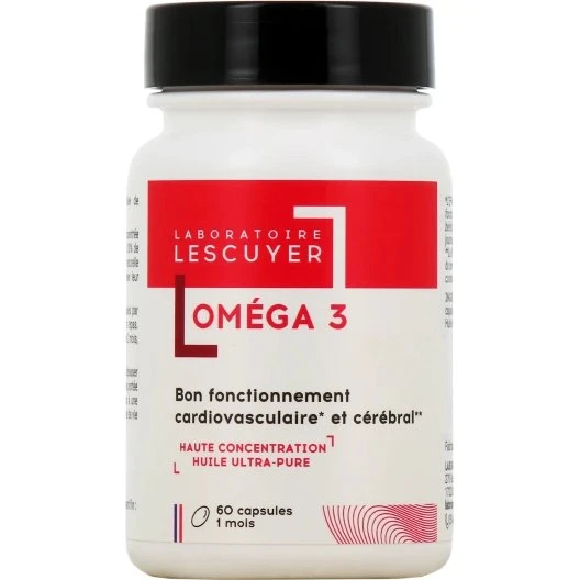 Lescuyer Oméga 3 60 Capsules