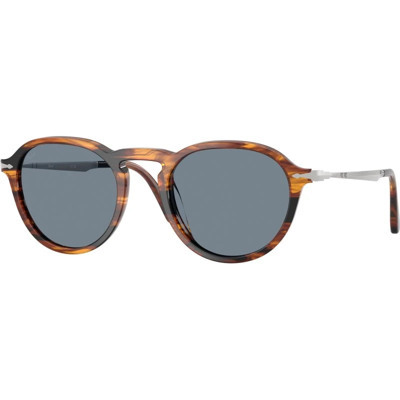 Persol PO3383S 123556 Lunettes de soleil Pantos Marron et Bleu
