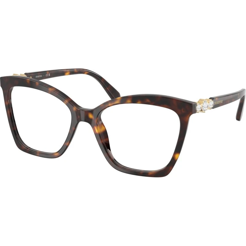 Swarovski SK2053 1002 Montures Optiques Cat Eye Écaille