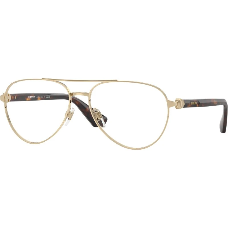 Burberry Homme BE1397 1109 - Montures Optiques Aviateur Or