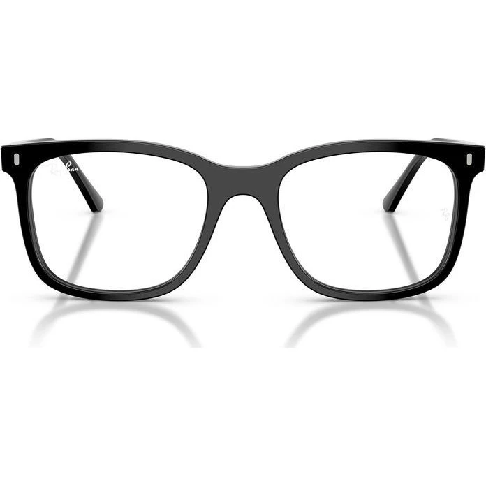 Ray-Ban RX 5446 Lunettes de Vue Carrées Noires Unisexe 51mm