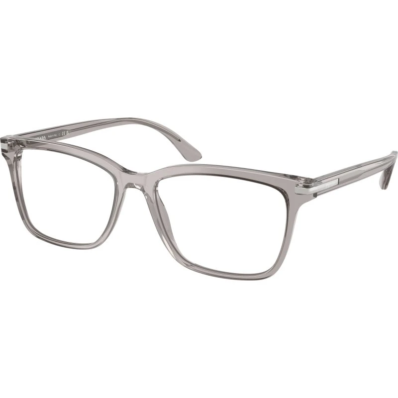 Prada Homme PR 14WV 10J1O1 - Montures Optiques Carrées en Acétate Gris