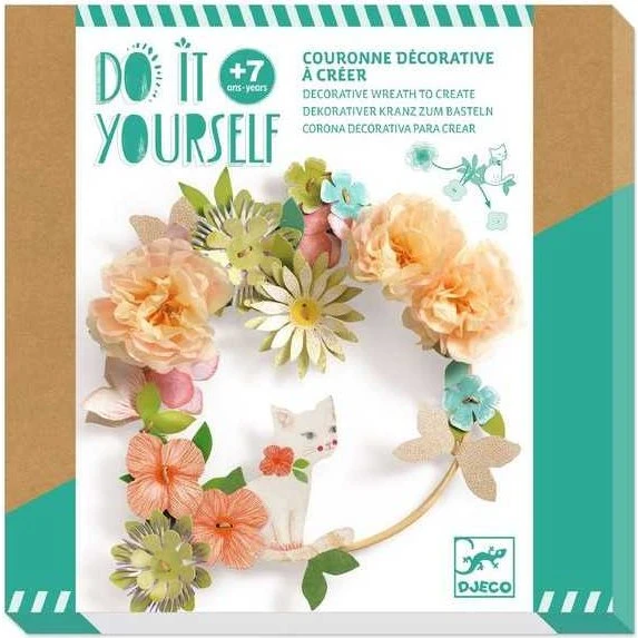 Djeco Kit Couronne Dalia - Création de Fleurs en Papier