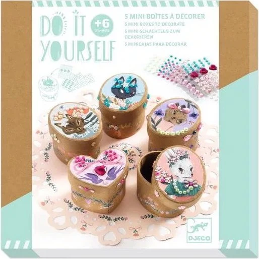 Djeco - DIY 5 Mini-Schachteln