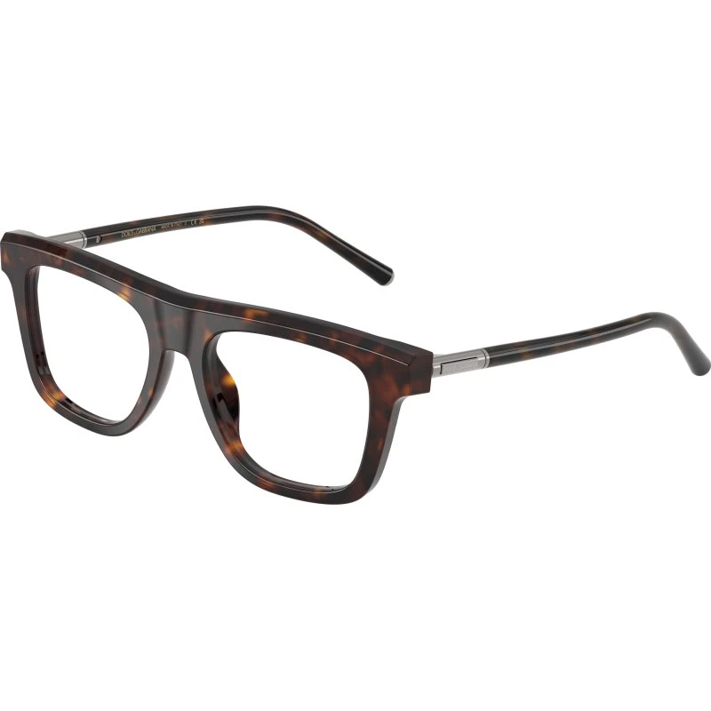 Dolce & Gabbana DG3434 502 - Lunettes de vue carrées en acétate Écaille