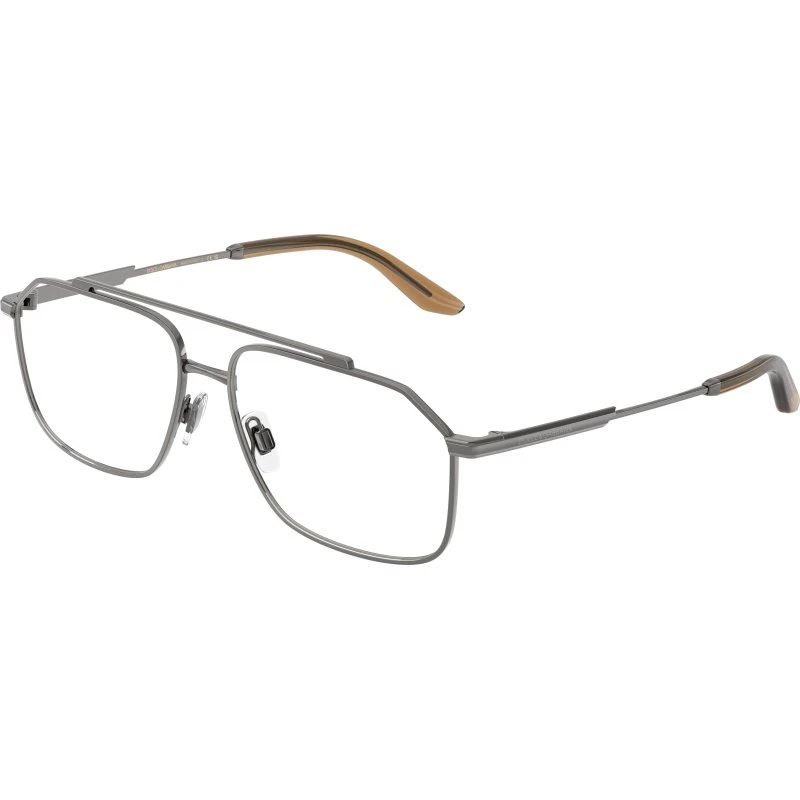 Dolce & Gabbana DG1364 Montures Optiques Pilote Marron Homme