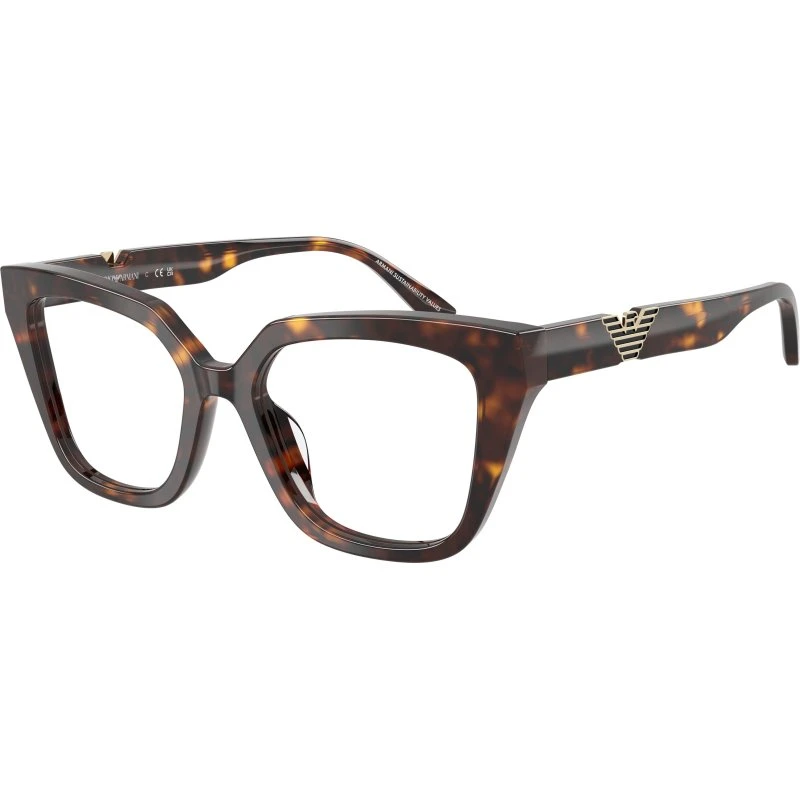 Emporio Armani EA3267U 5026 - Lunettes de vue Cat Eye en Acétate Tortue