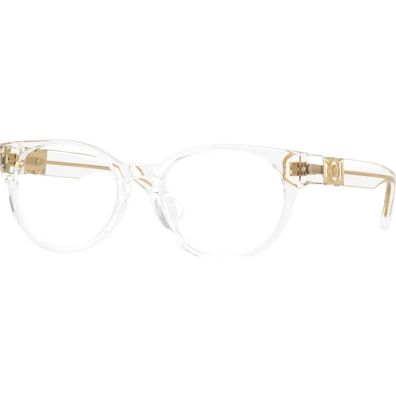 Versace Enfant VK3323U 148 - Montures Optiques Rondes Transparentes