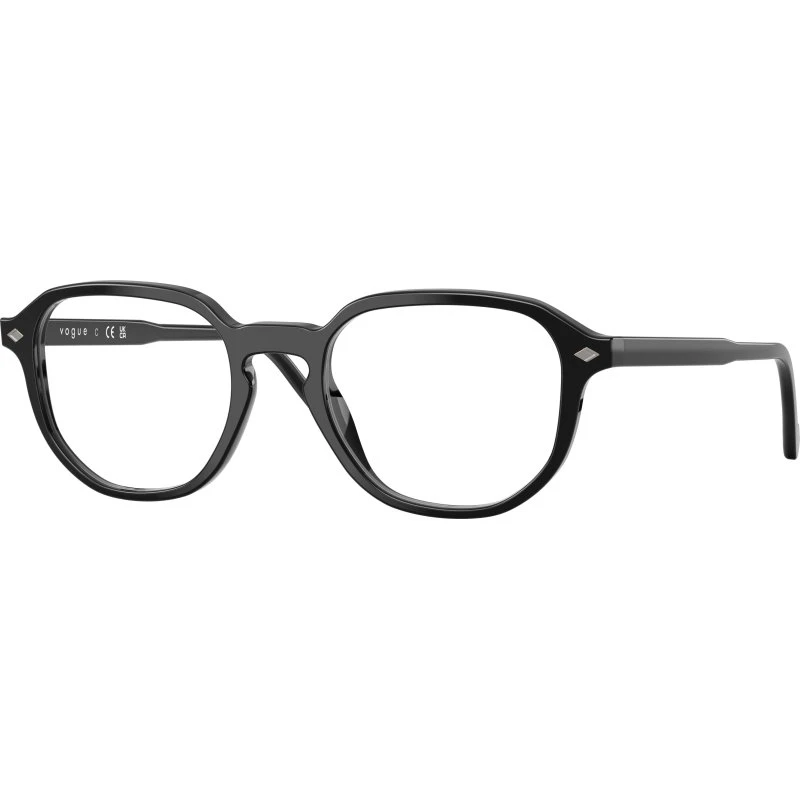 VOGUE EYEWEAR VO5708 W44 - Montures Optiques Géométriques en Acétate Noir