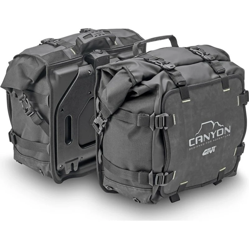 Givi GRT720 - Paire de valises latérales étanches 25+25 L