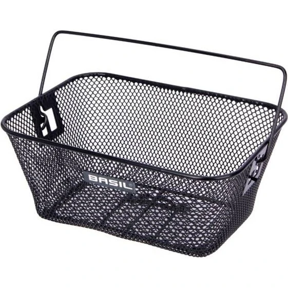 Basil Tigre Panier Arrière Enfant Noir 22x31x14 cm